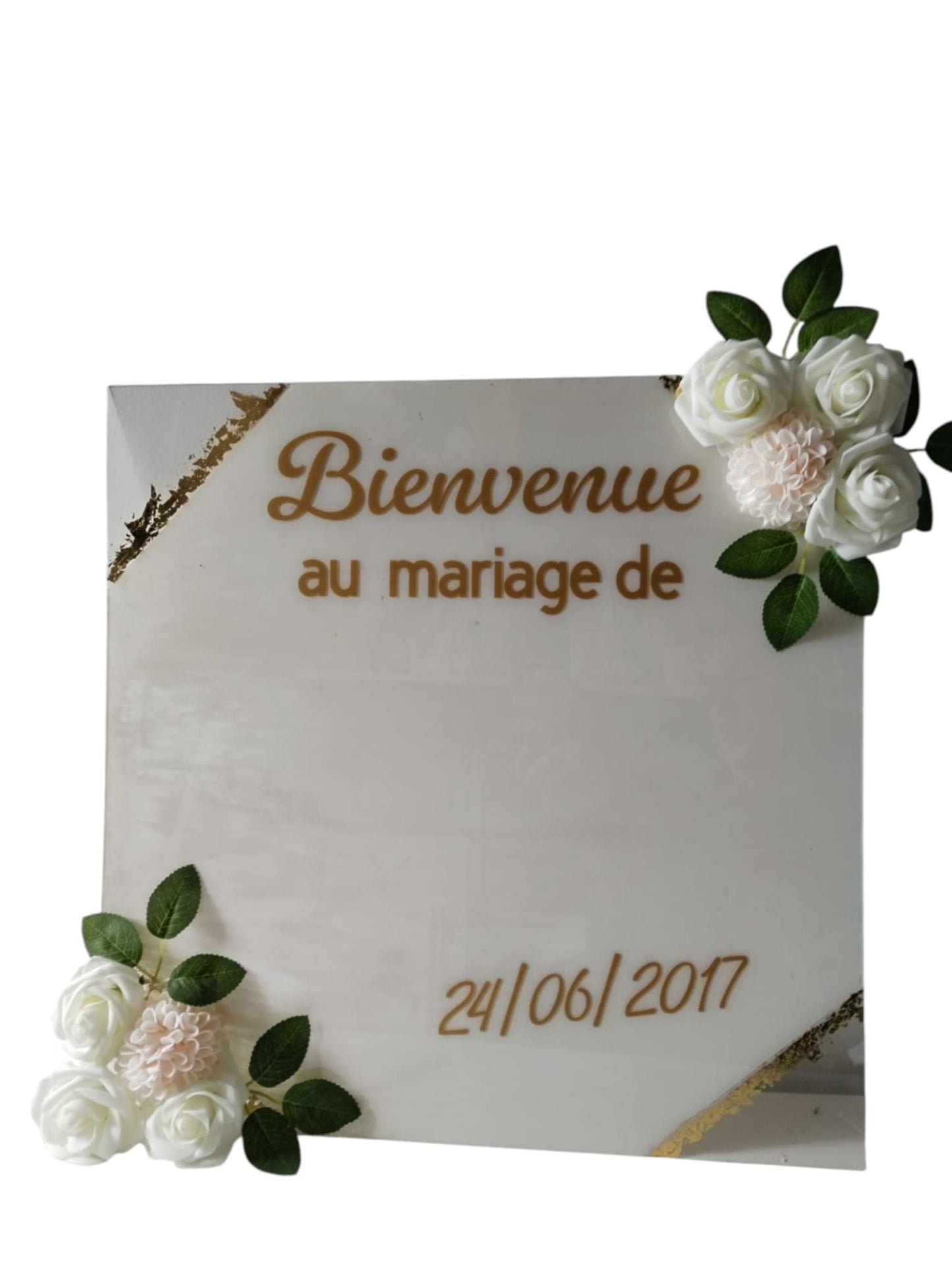 Plaque de BIENVENUE