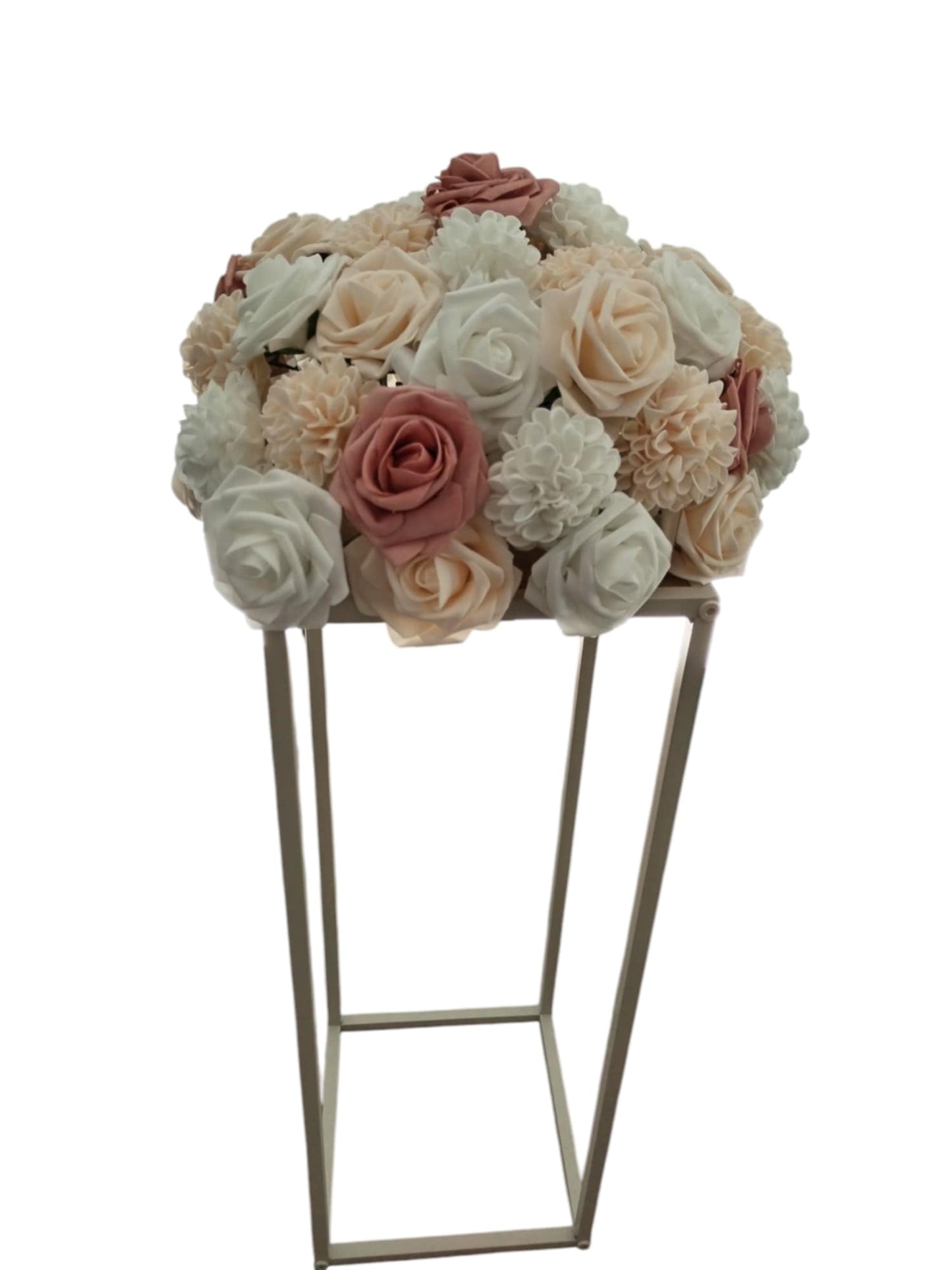 Location de Centre de table doré élégant - décorations de Mariage, Anniversaire et fêtes.